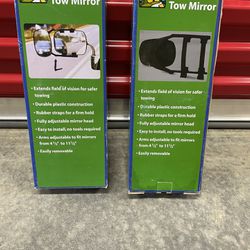 Clip-on Tow Mirror
