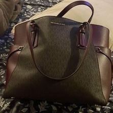 Maroon Large MK Tote
