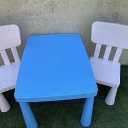 Children's Picnic Arts & Craft Table - Ikea MAMMUT- Local Delivery for a Fee - See My Other Items 😃