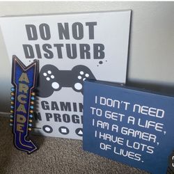 Gamer Signs 