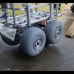 Fishing Cart With 4 Wheelez Tires