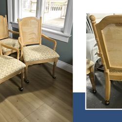 Set Of 4 Dining Table Chairs