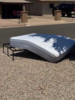 Free Queen mattress and a bedframe