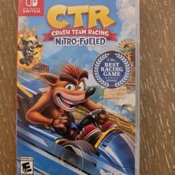 Crash Team Racing Nitro-Fueled (CTR) – Nintendo Switch – Tested – Original Case