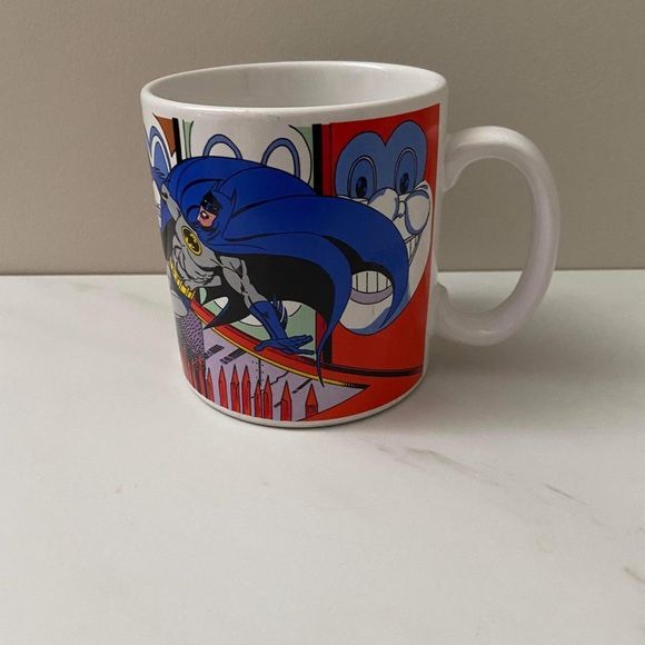Vintage 1989 Batman Applause Coffee Mug rare