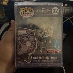 Captain America 32 Art Seris Funko Pop