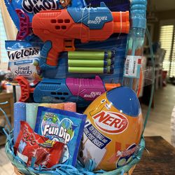 dart blaster Easter basket