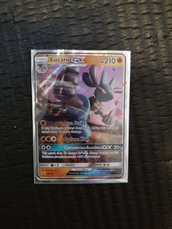 Lucario GX SM100