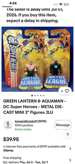 Green lantern and Aquaman