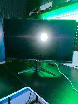 24” acer nitro gaming monitor (1ms response 180hz)