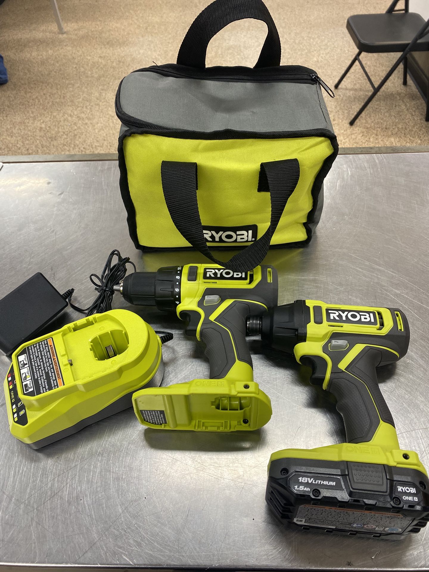 RYOBI Impact Drill Driver Combo