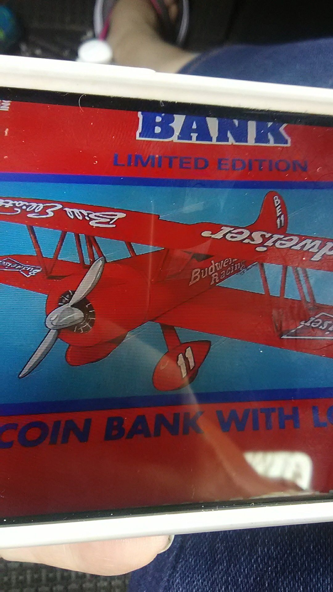 Bill Elliott airplane Bank obo