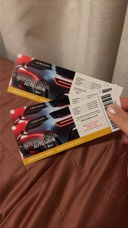 Auto Show Tickets