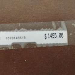 Leather Couch New Condition