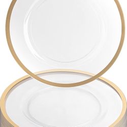 80 Gold Charger Plates 13inch Wedding Quinceañera Party Decoration $240obo