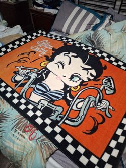 Biker Betty 3ft x5ft rug