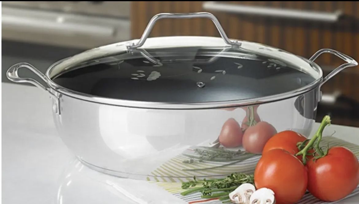 Princess House Culinario Series Healthy 8 3/4" Qt Deep Casserole (5237) / Cacerola Honda De 8qt