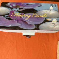 NEW!!! White Candles