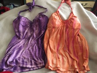 Tie-dye shirts