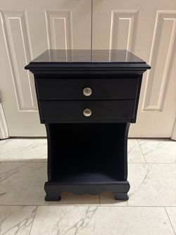 Midnight Blue Refinished nightstand