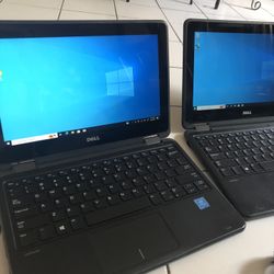 Dell latitude 12” 128GB flash 8GB RAM Window 10pro touchscreen foldable with charer $119 firm price 