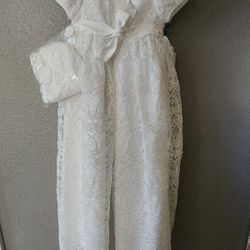 Baptism Dress/ Vestido De Bautismo