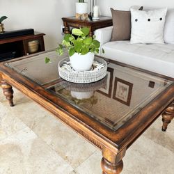 Coffee Table & Side Table- Coastal Wood