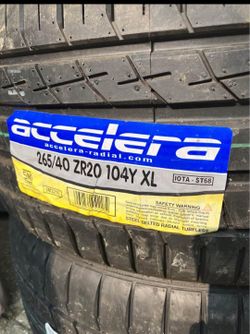 Tires P265/40R20 104Y XL