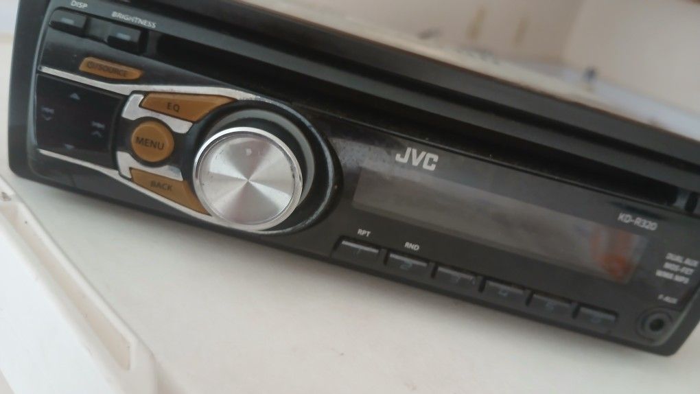 jvc car stereo model kd-r320