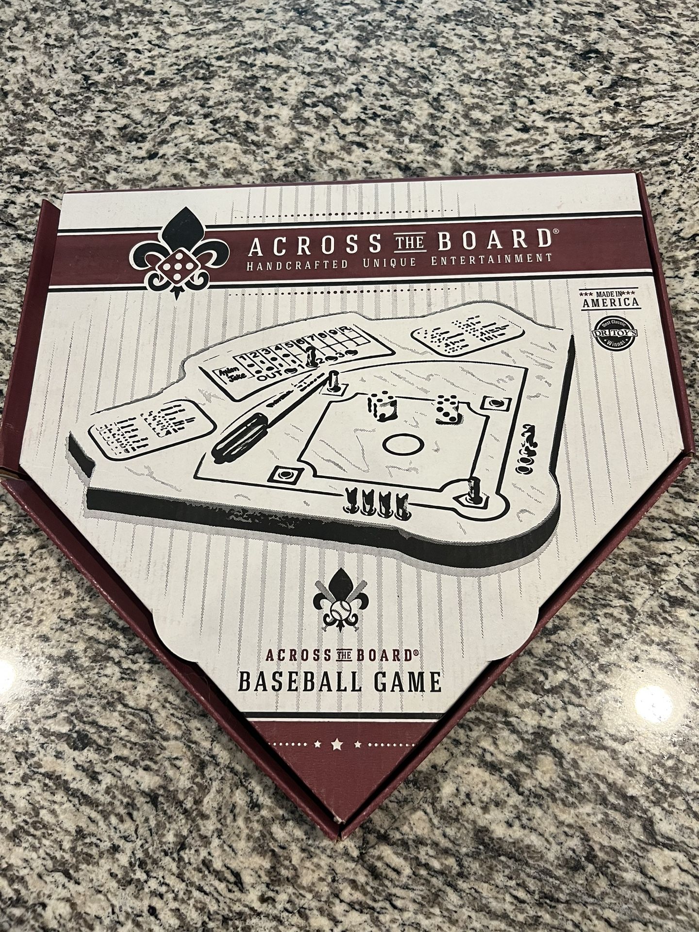 Across The Board Baseball Game - Family Board Game