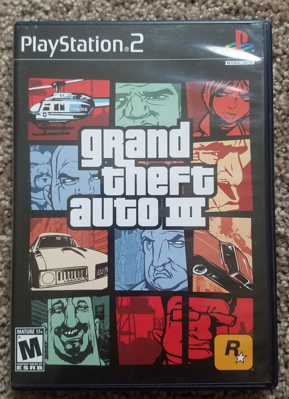 Grand theft auto 3 ps2 game