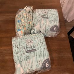 FREE Honest Diapers Size 6