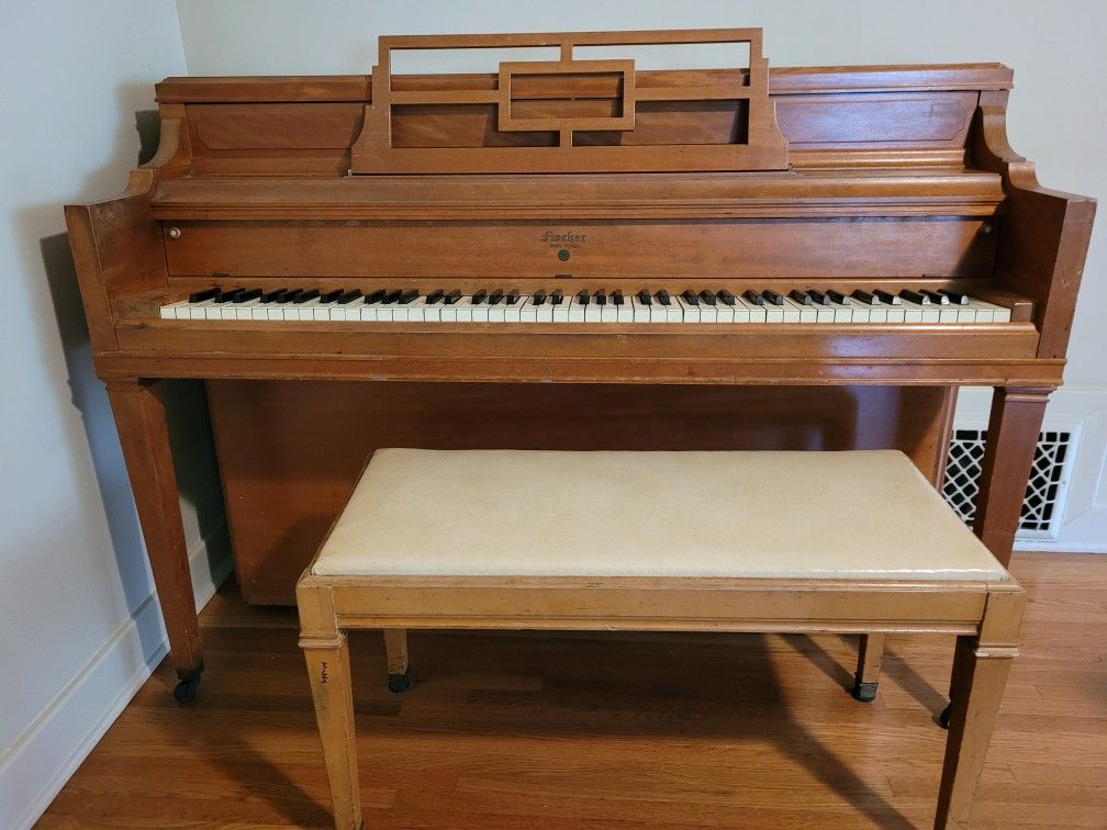 Fischer New York Upright Piano
