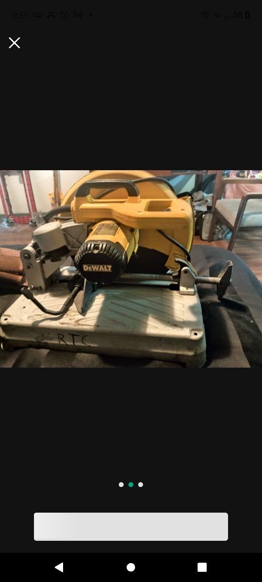 DeWalt -Chop Saw $160