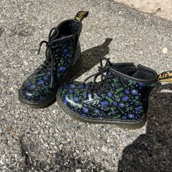 Floral Doc Martin Kid Boots 
