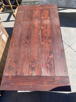 Solid Wood Coffee Table - Hand Distressed