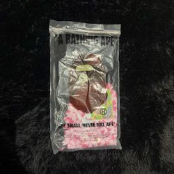 A Bathing Ape BAPE sakura pink tree size medium brand new