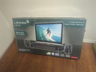 Lennox  7.1"  High Definition Home Theater Package  Digital Phase Circuitry Duo Wave