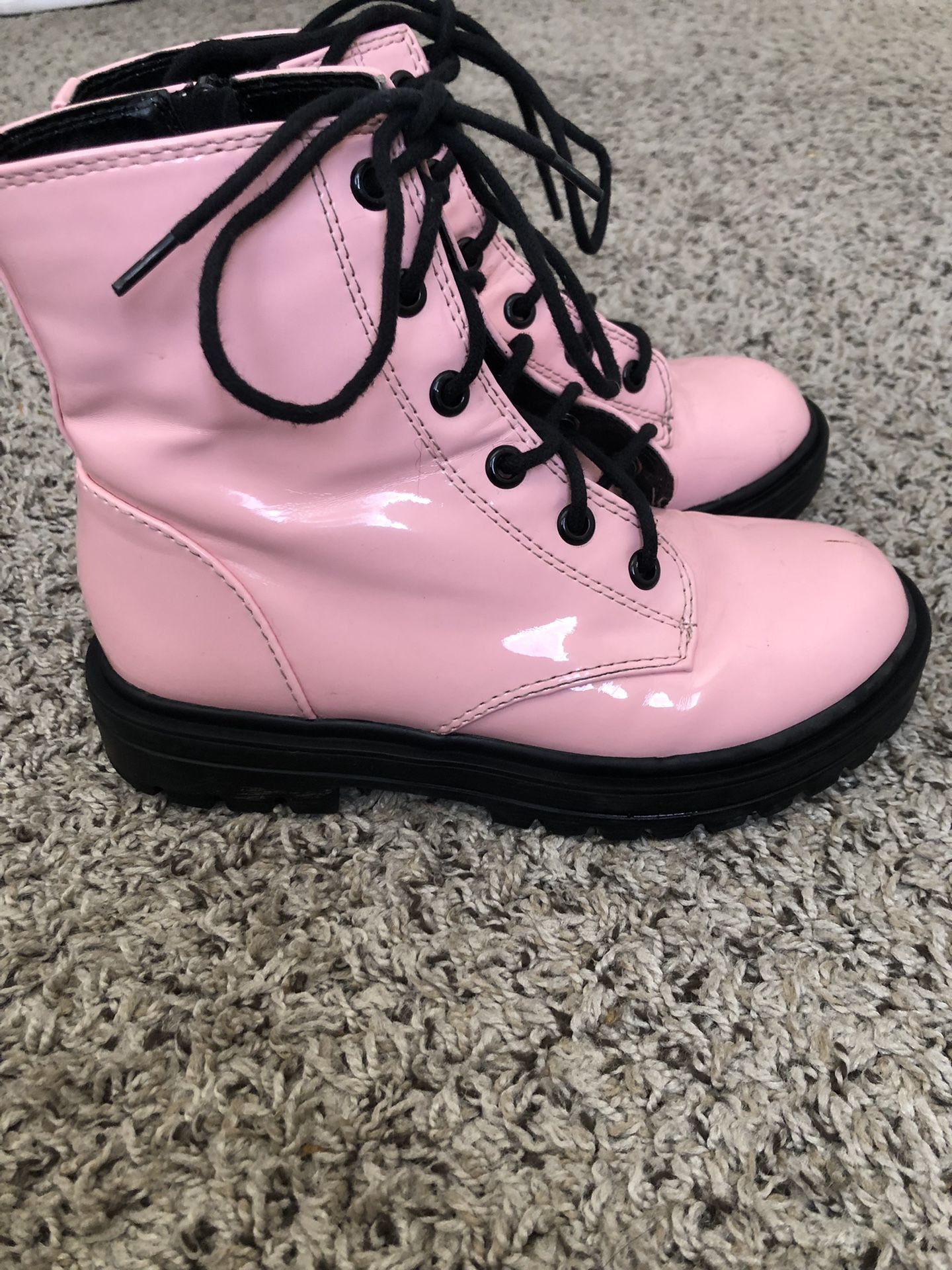 Pink Boots