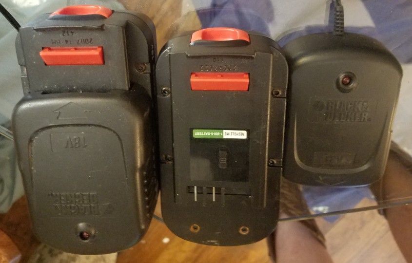 BLACK AND DECKER 18V BATTERY CHARGERS!!!