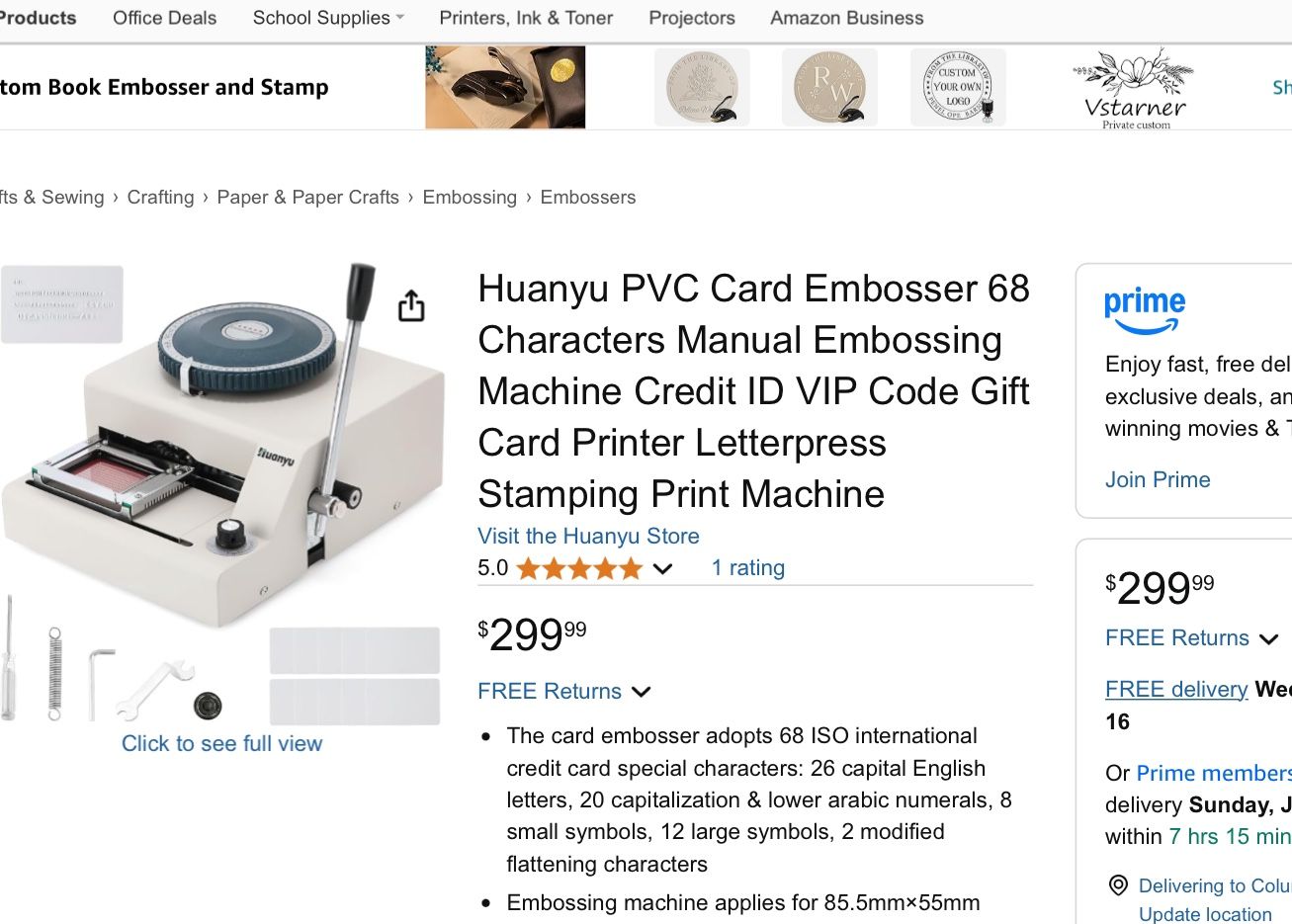 Credit Card Embosser
