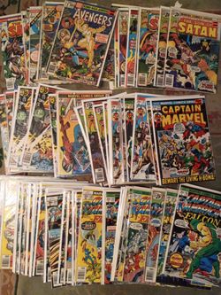 Huge 1969s 70s comic collection all marvel comics 10c to 30c mint