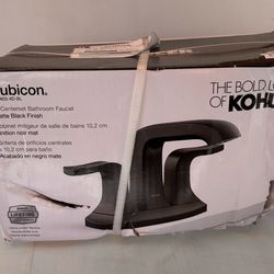 KOHLER Rubicon, 4 inch centerset bathroom faucet