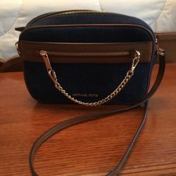 Michael Kors Denim Crossbody 