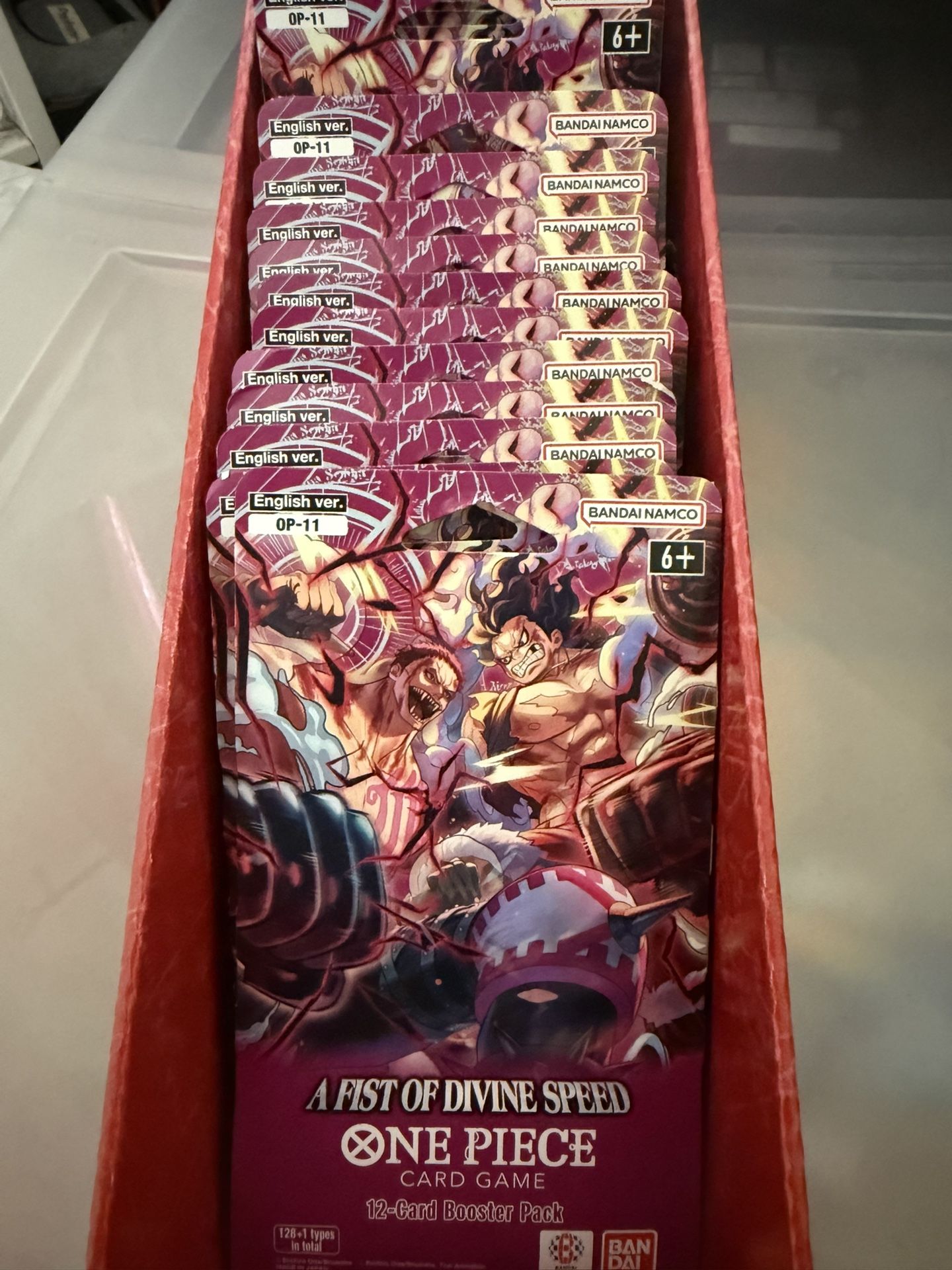 100 One Piece Op11 Packs 