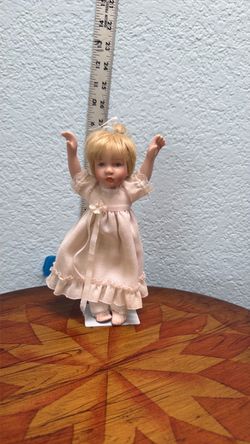 Porcelain Angel Girl Doll