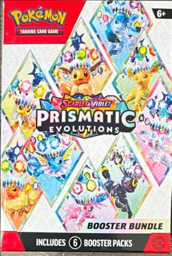 Pokémon Scarlet & Violet Prismatic Evolutions Booster Bundle