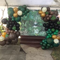 Mickey Mouse Safari Balloon Decoration 