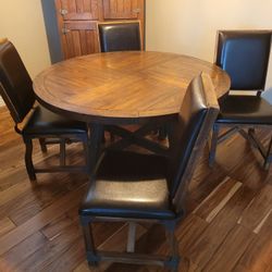 Industrial Style Dining Set
