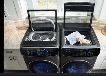 Samsung flex washer and dryer combo